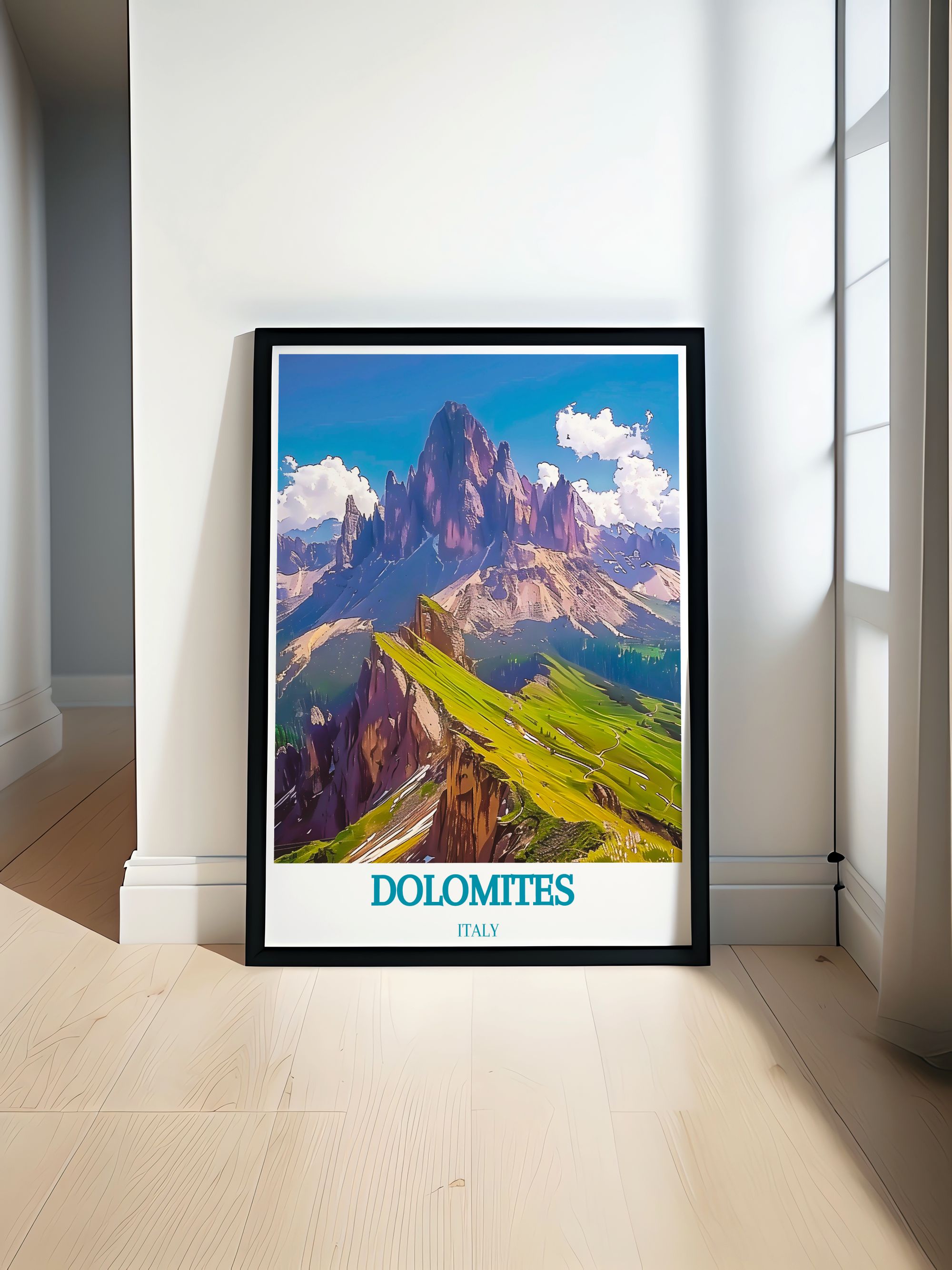 Dolomites Modern Wall Decor Seceda Home Decor Italy Fine Art Prints-0