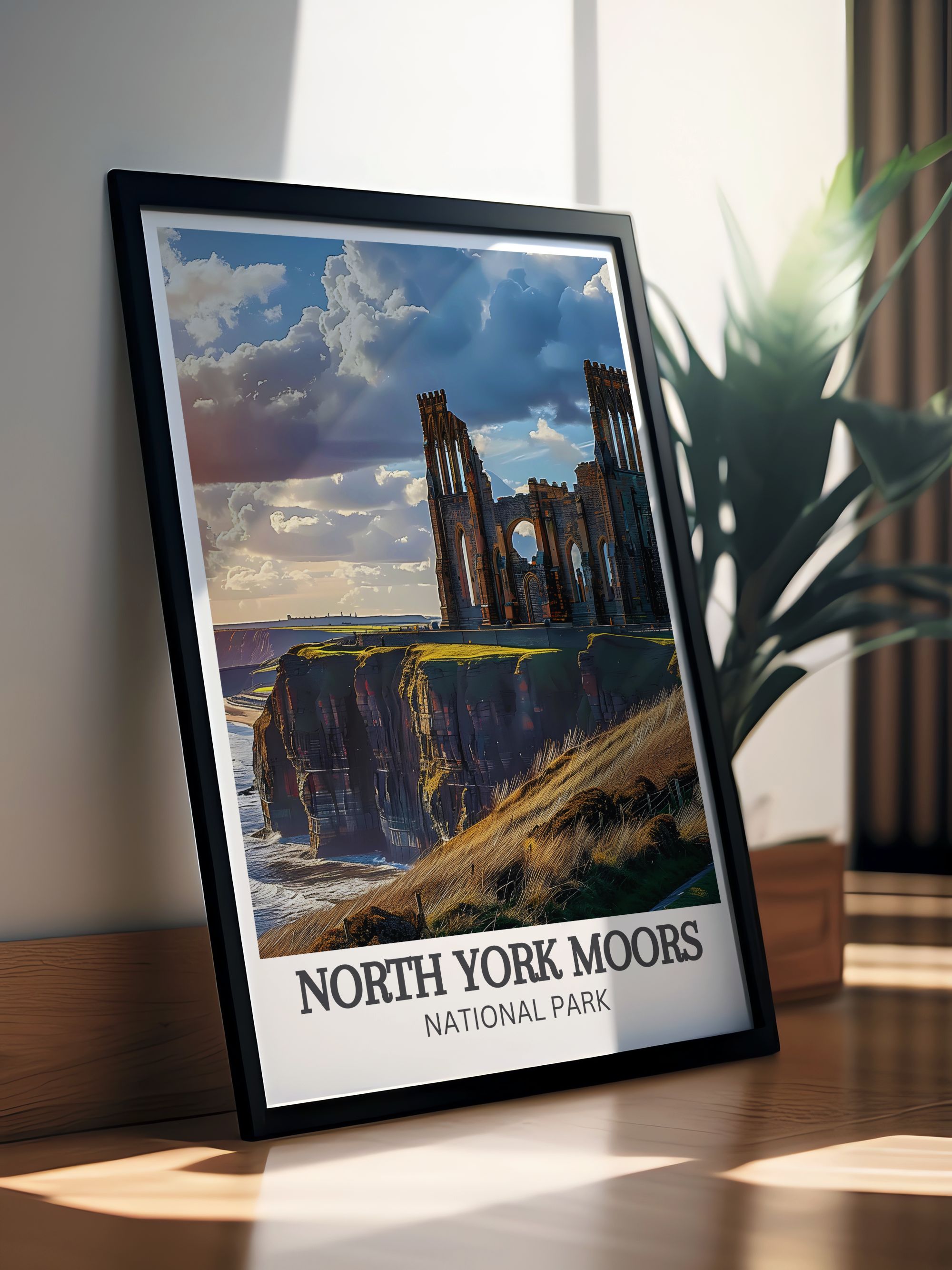 North York Moors Home Decor - Whitby Abbey  Art Prints - Yorkshire Wall Decor-3