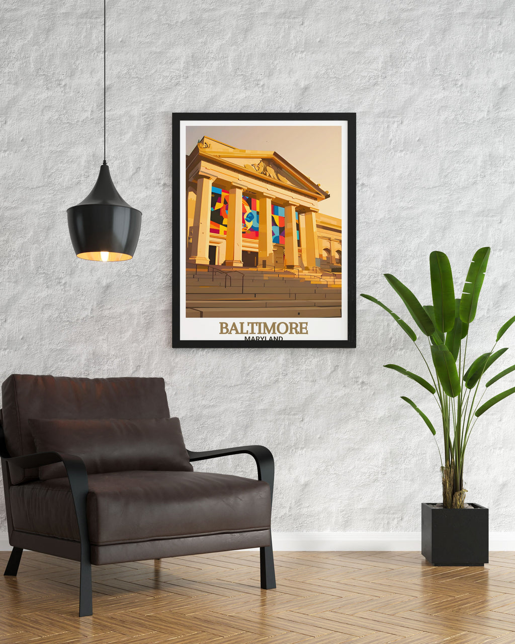 Baltimore Poster - Baltimore Museum of Art Home Décor - Baltimore Wall  Decor-3