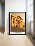 Baltimore Poster - Baltimore Museum of Art Home Décor - Baltimore Wall  Decor-0