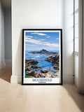 Mousehole Cornwall   Posters - St. Clement’s Isle Perfect Wall Decor - Cornwall Home Decor-0
