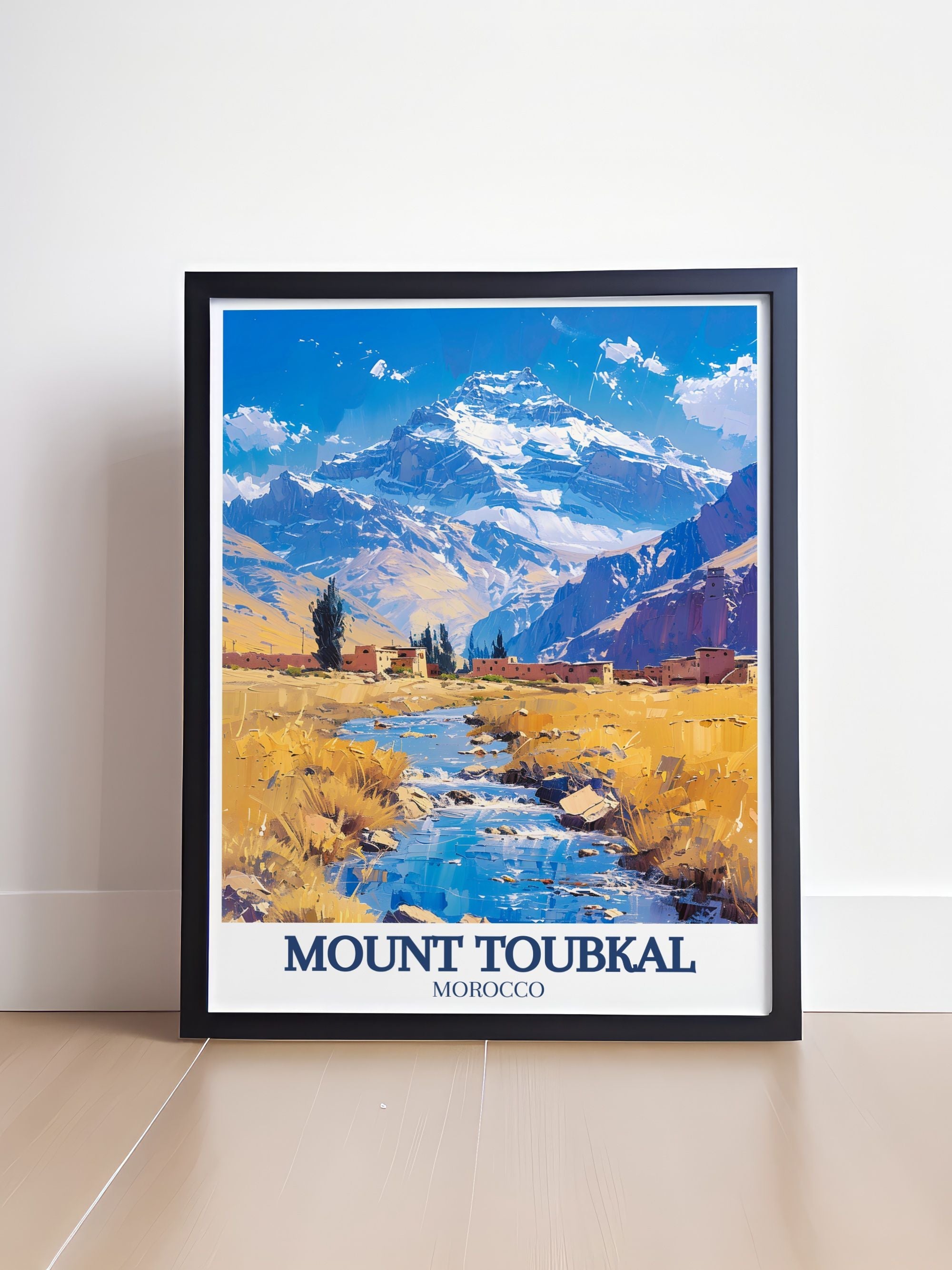 Mount Toubkal   - High Atlas Mountains  Home Decor  - Morocco  Living Room Decor-4
