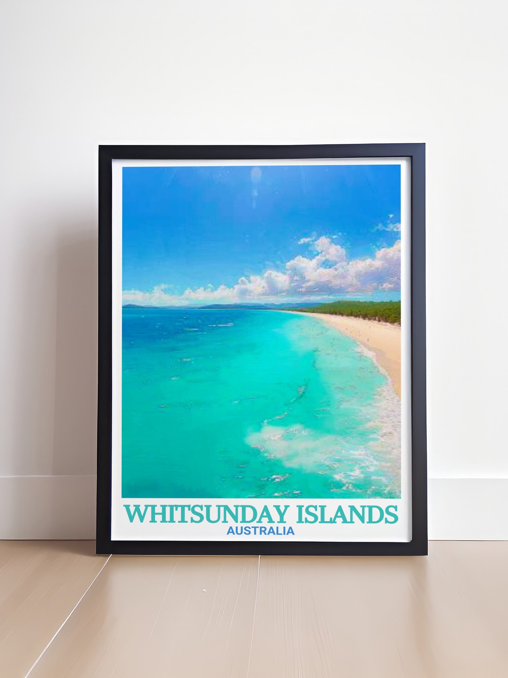 Whitsunday Islands Posters - Whitehaven Beach Ideal Home Decor - Australia  Decor-4