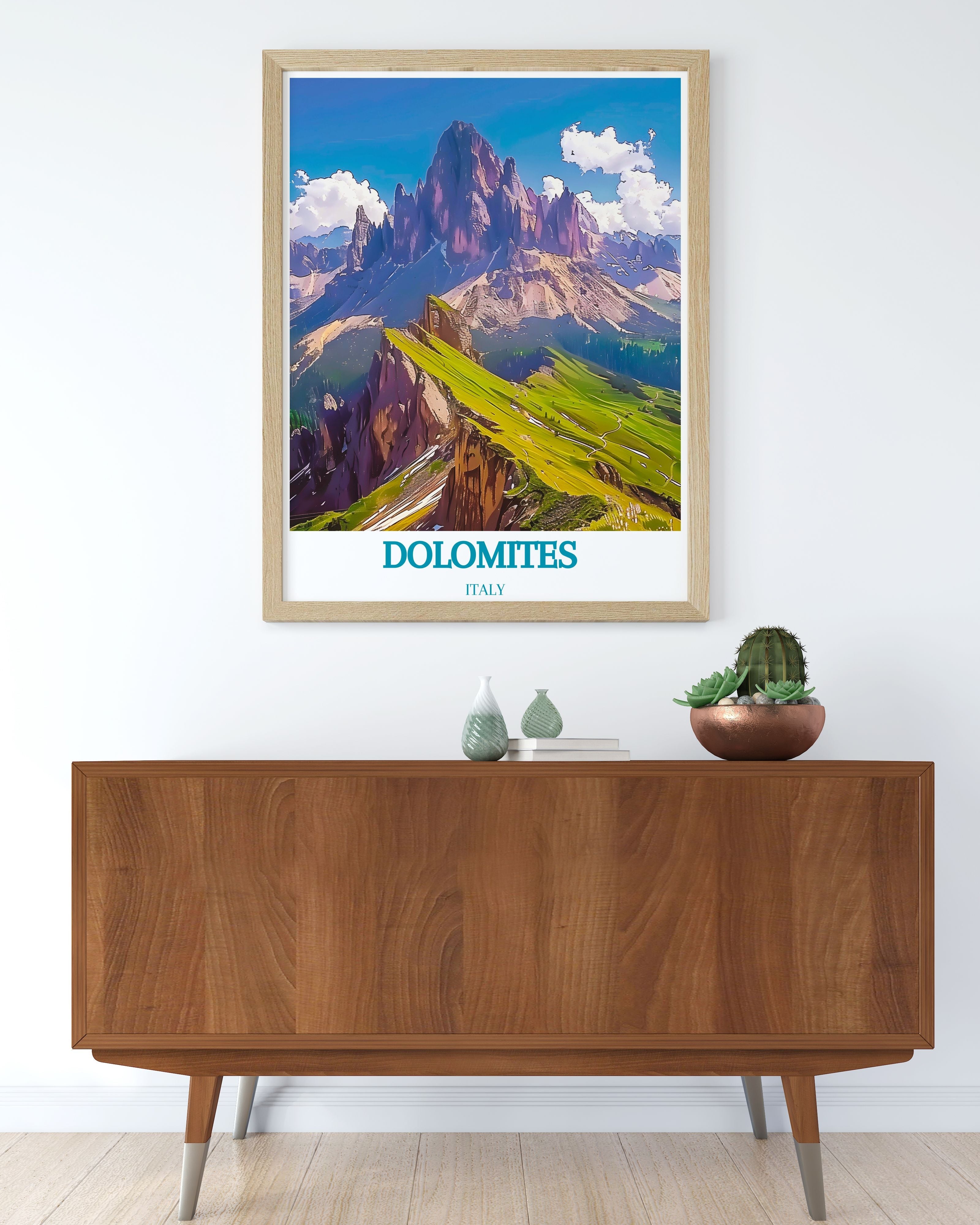 Dolomites Modern Wall Decor Seceda Home Decor Italy Fine Art Prints-2