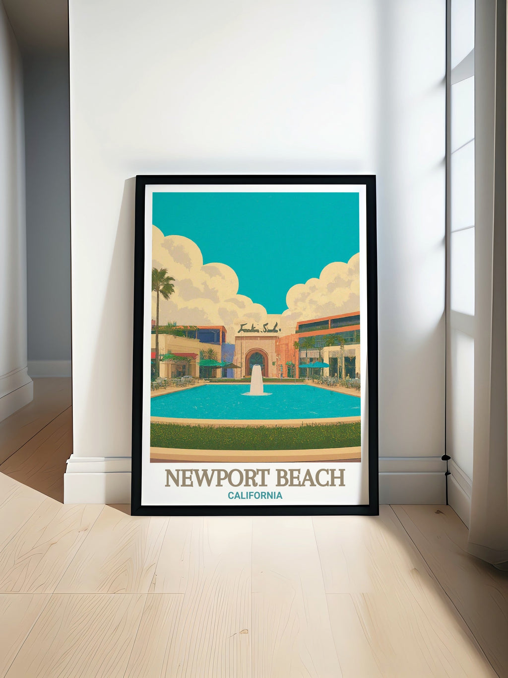 Newport Beach  Art - Fashion Island  Home Decor - California Perfect Wall Decor-0