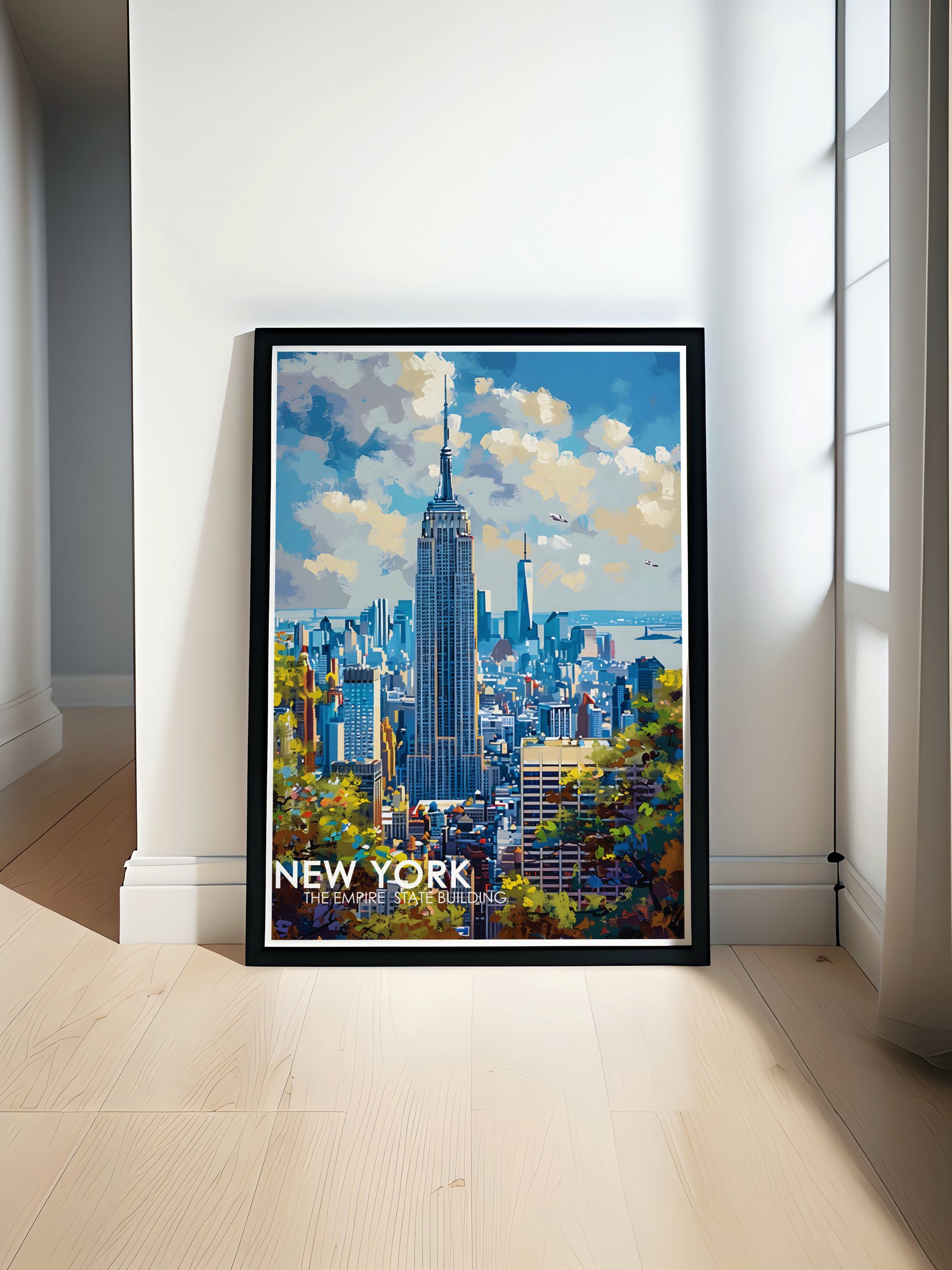 New York   Posters - Empire State Building  Home Decor - New York  Wall Decor-0
