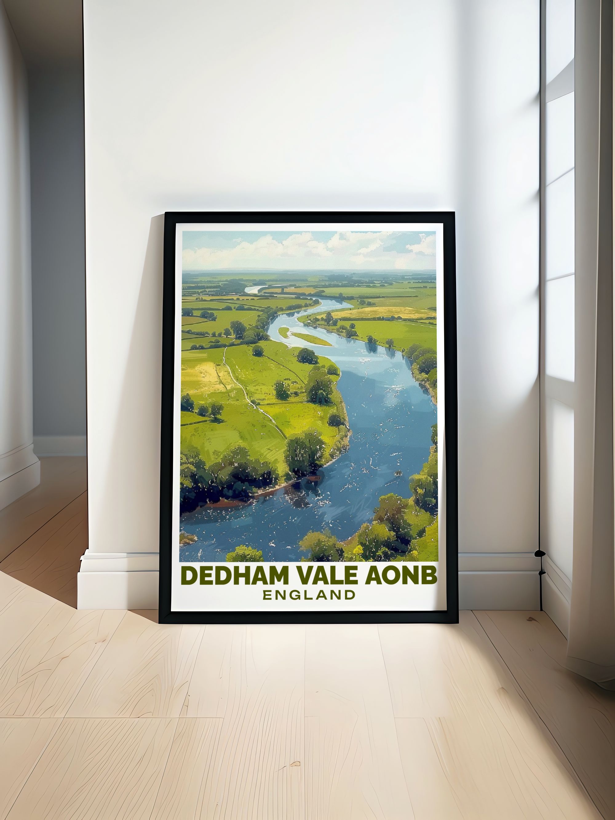 Dedham Vale  Wall Decor - Natural Beauty Terrain Home Decor - England  Prints-0