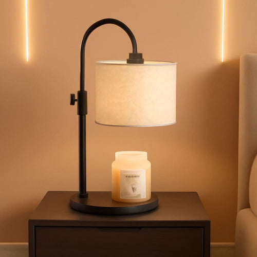 Dimmable Candle Warmer Lamp With Timer Bedroom Decor-0