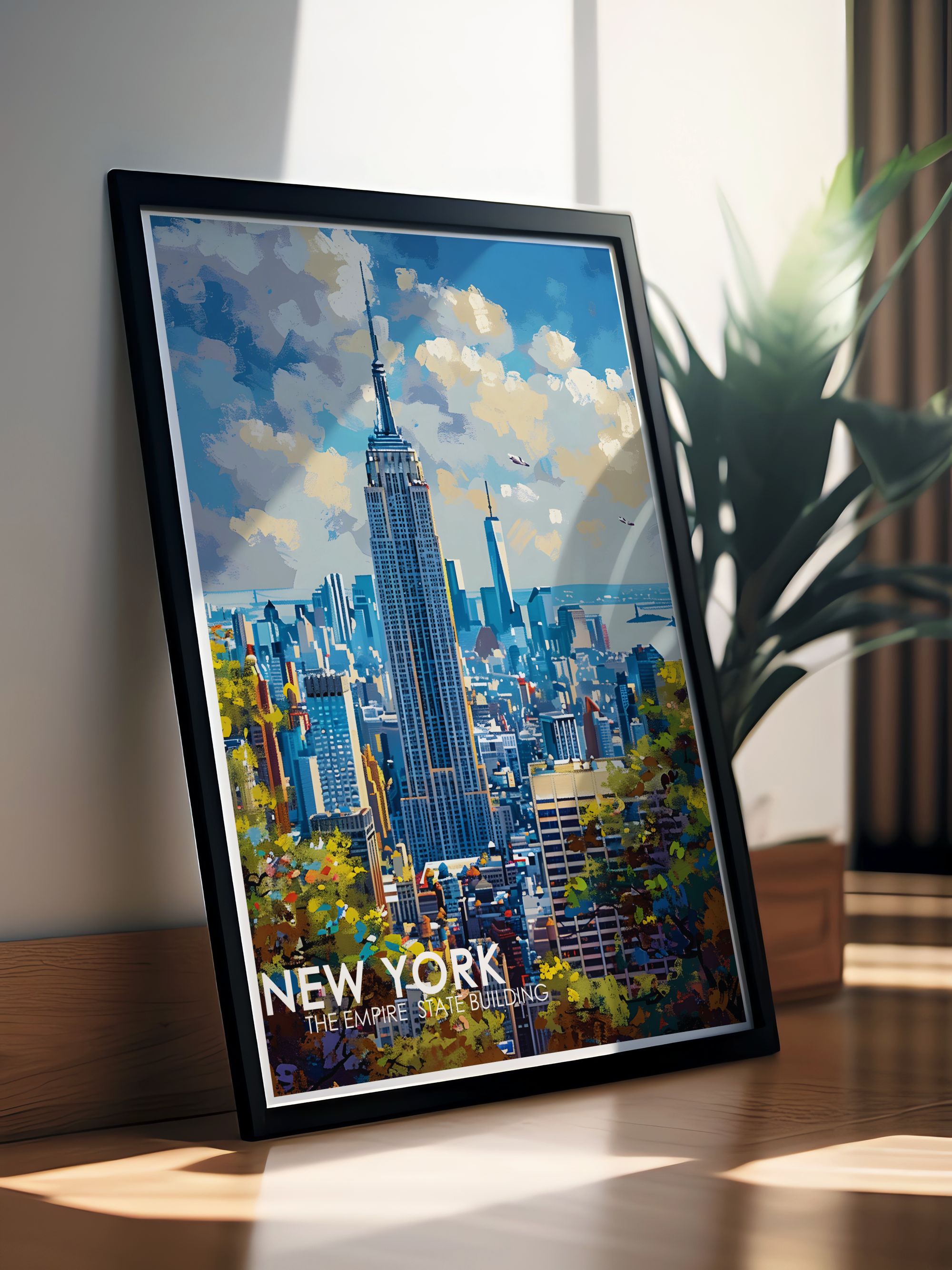 New York   Posters - Empire State Building  Home Decor - New York  Wall Decor-2