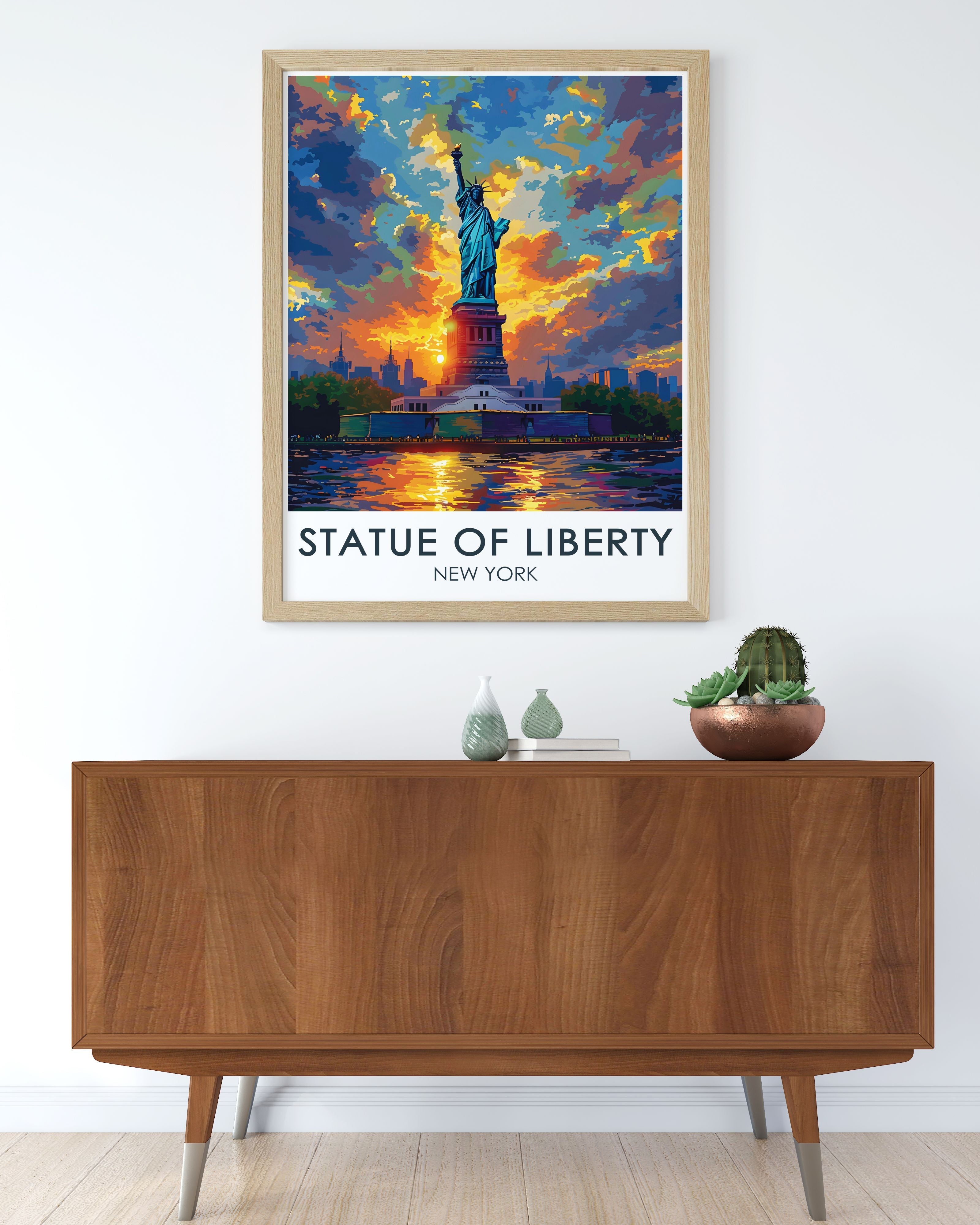New York  Art - Statue of Liberty  Wall Decor - New York   Home Decor-3