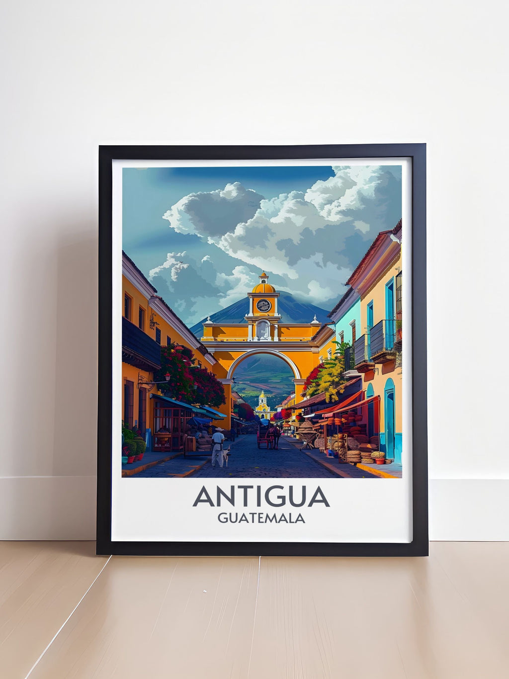 Antigua Guatemala  Art - Santa Catalina Arch Ideal Home Decor - Guatemala  Wall Decor-1