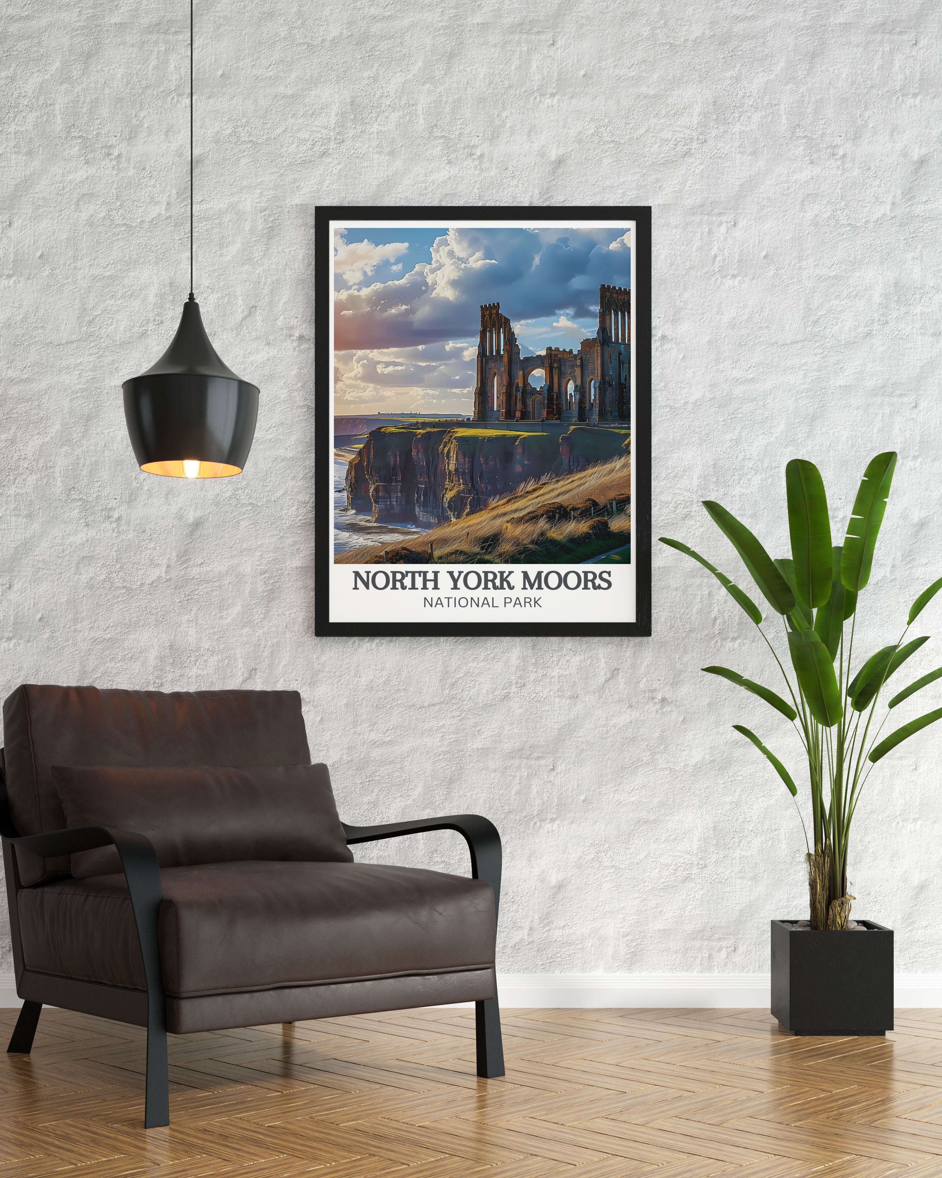 North York Moors Home Decor - Whitby Abbey  Art Prints - Yorkshire Wall Decor-2