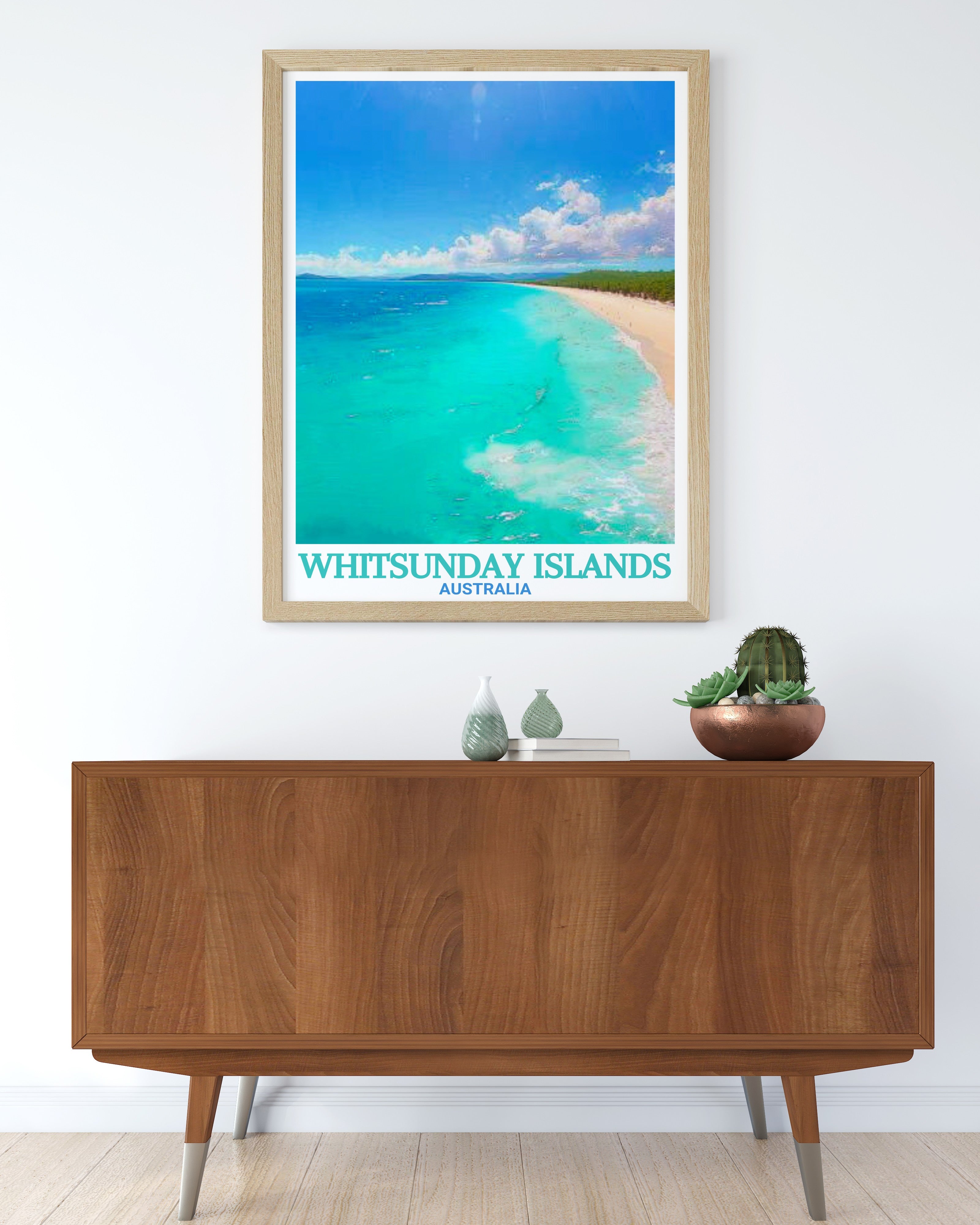 Whitsunday Islands Posters - Whitehaven Beach Ideal Home Decor - Australia  Decor-2