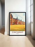 Cincinnati  Art Prints - Music Hall Home Decor - Ohio Wall Decor-0