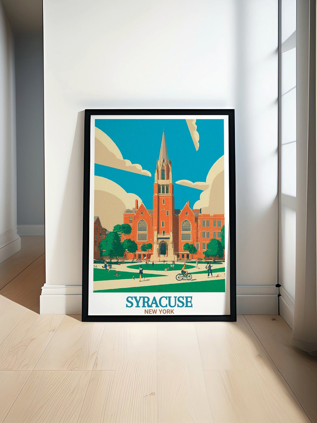Syracuse Art - Syracuse University  Home Decor - New York  Living Room Decor-0