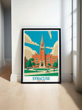 Syracuse Art - Syracuse University  Home Decor - New York  Living Room Decor-0