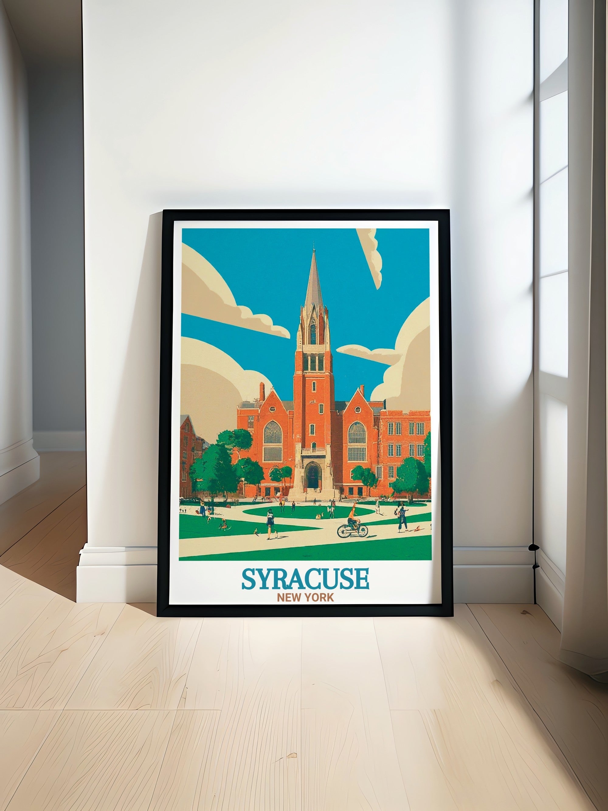 Syracuse Art - Syracuse University  Home Decor - New York  Living Room Decor-0