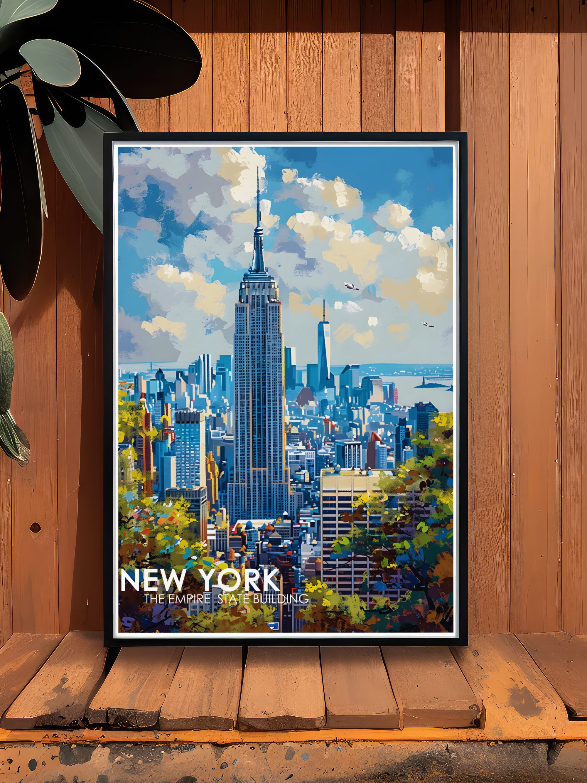 New York   Posters - Empire State Building  Home Decor - New York  Wall Decor-4