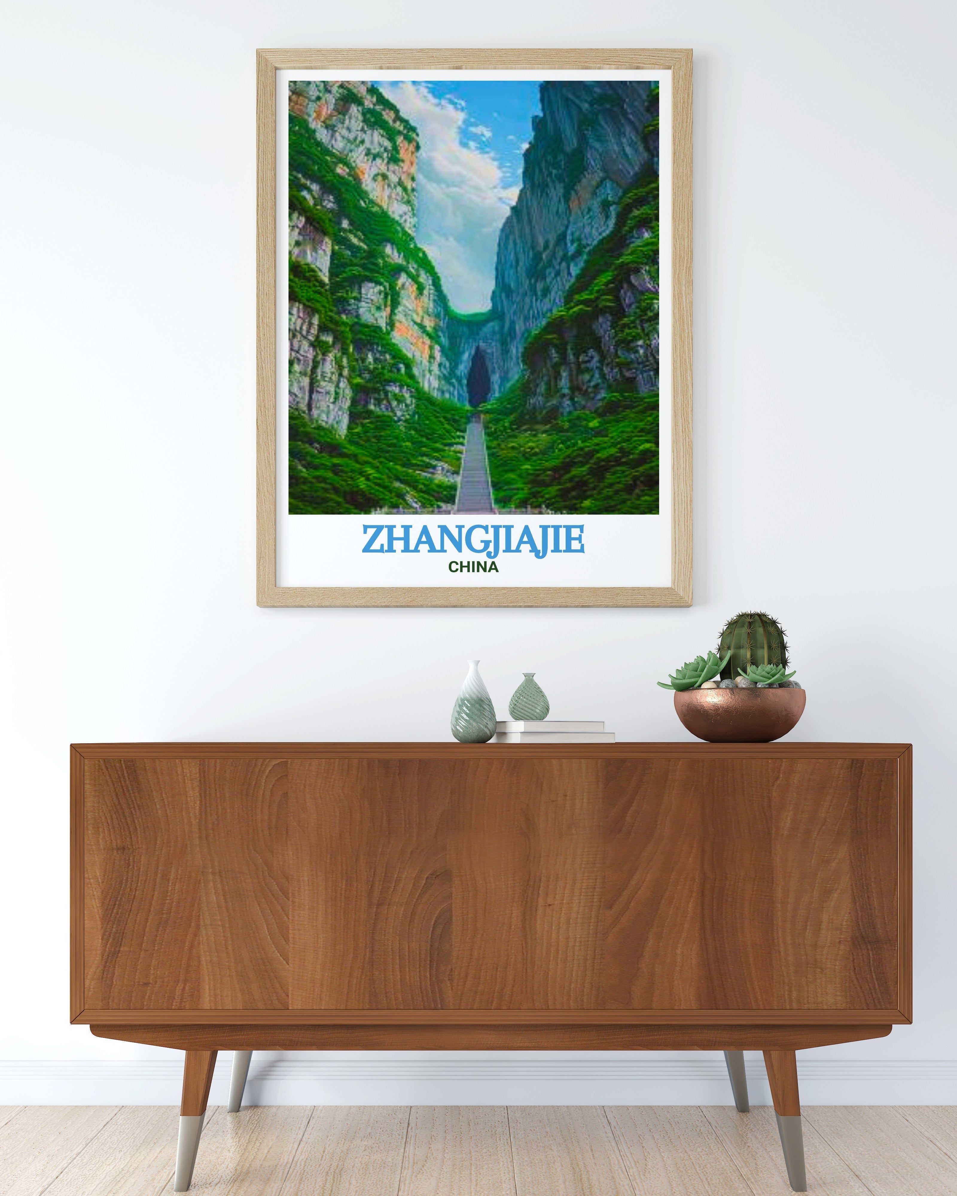 ZhangjiajieArt - Tianmen Mountain Vintage Living Room Decor - China Ideal Home Decor-1