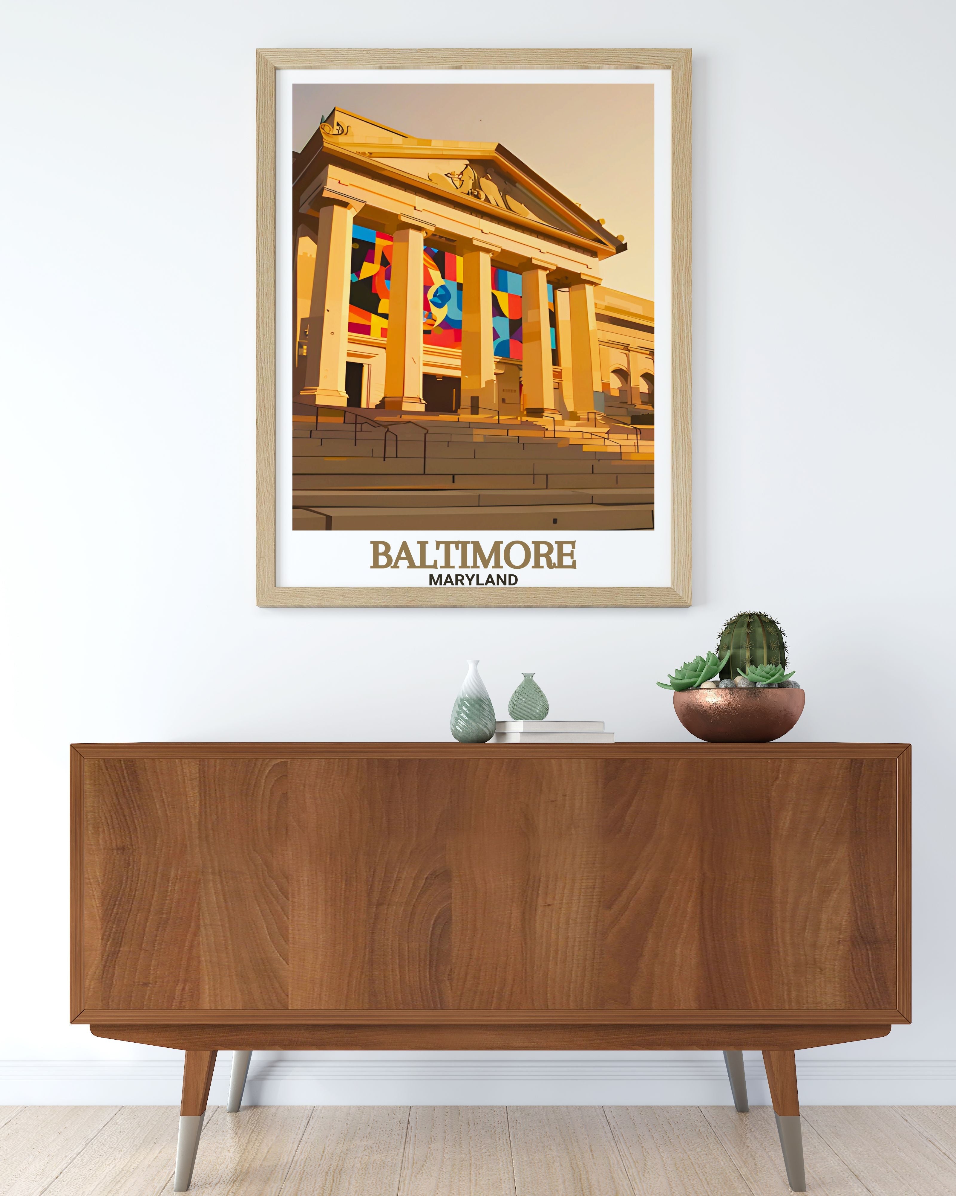 Baltimore Poster - Baltimore Museum of Art Home Décor - Baltimore Wall  Decor-1