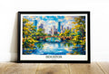 Houston Travel Poster - Texas Wall Art for Home Decor - Houston Wall Decor-0