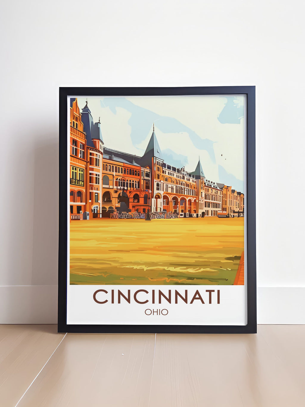 Cincinnati  Art Prints - Music Hall Home Decor - Ohio Wall Decor-1