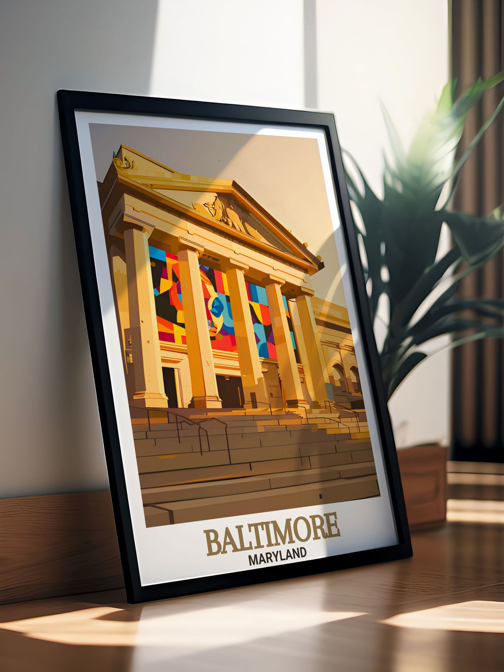 Baltimore Poster - Baltimore Museum of Art Home Décor - Baltimore Wall  Decor-2