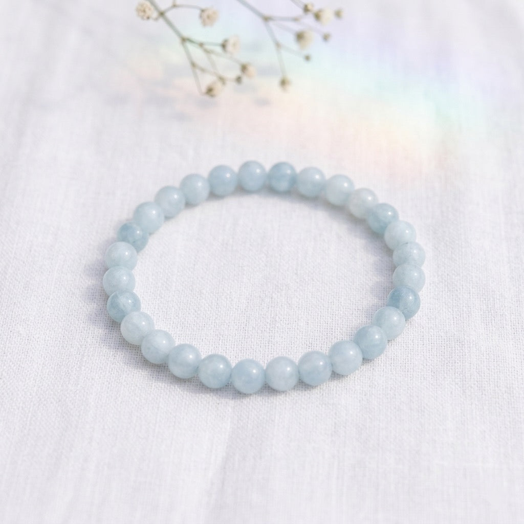 Bracelet en Aigue-Marine