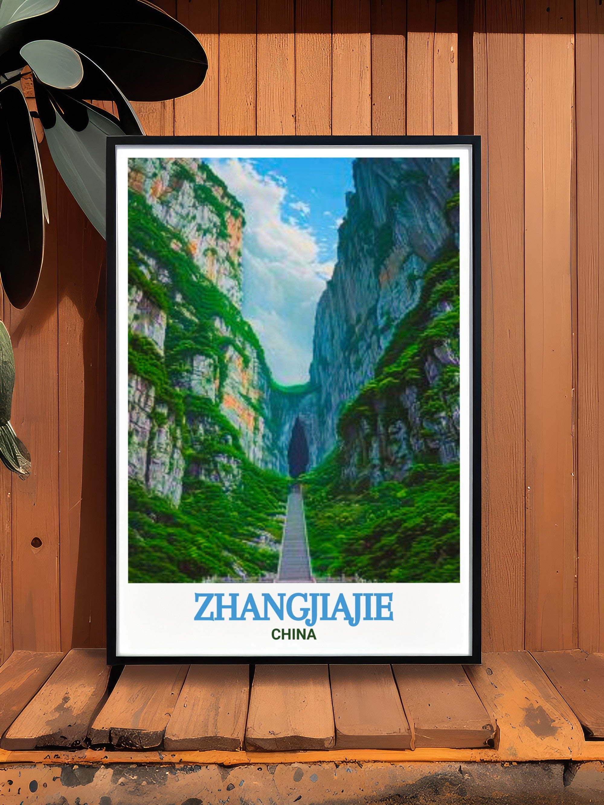 ZhangjiajieArt - Tianmen Mountain Vintage Living Room Decor - China Ideal Home Decor-2
