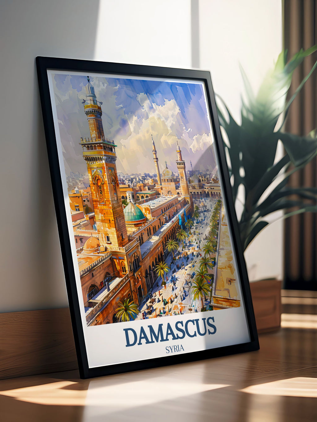 Damascus Home Decor - Umayyad Mosque Wall Decor - Straight Street Travel Posters-2