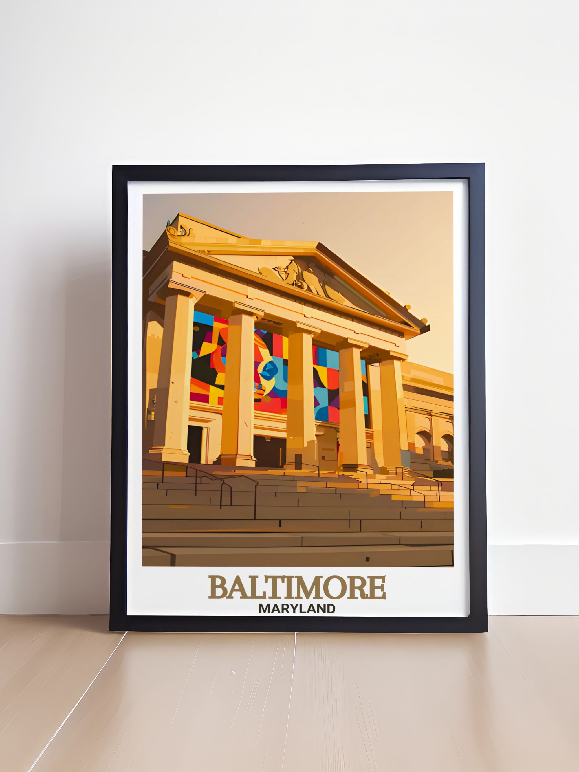 Baltimore Poster - Baltimore Museum of Art Home Décor - Baltimore Wall  Decor-4