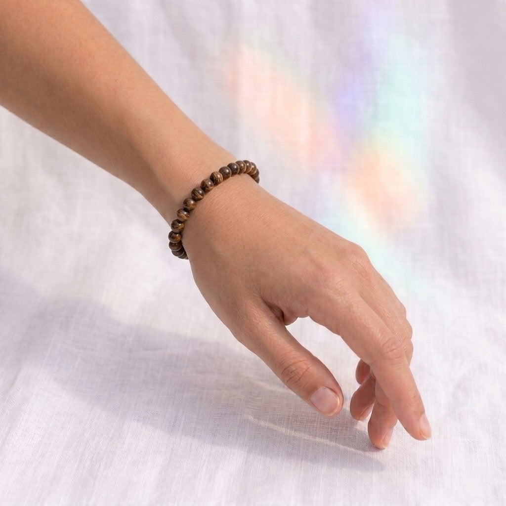 Bracelet en Bronzite
