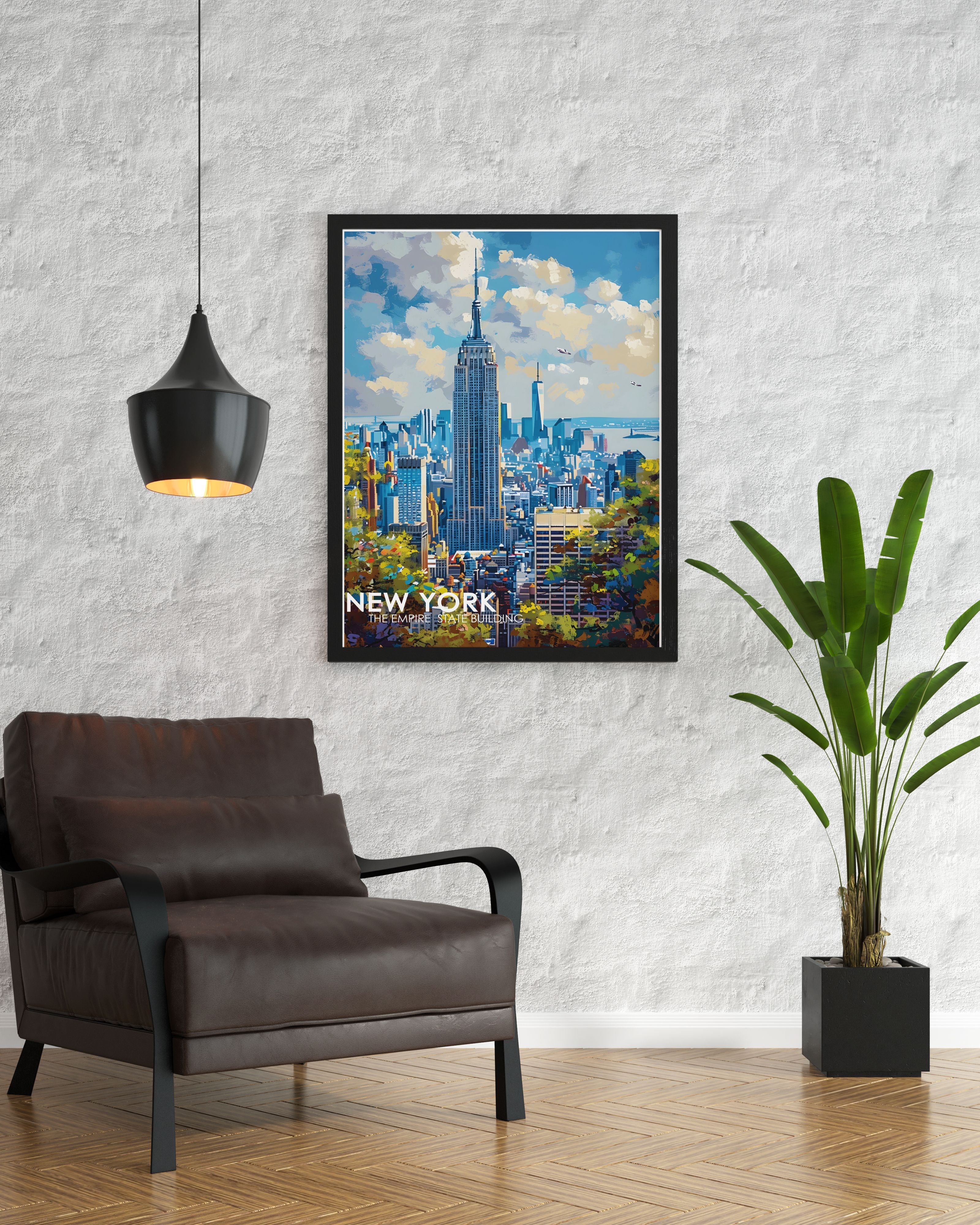New York   Posters - Empire State Building  Home Decor - New York  Wall Decor-1