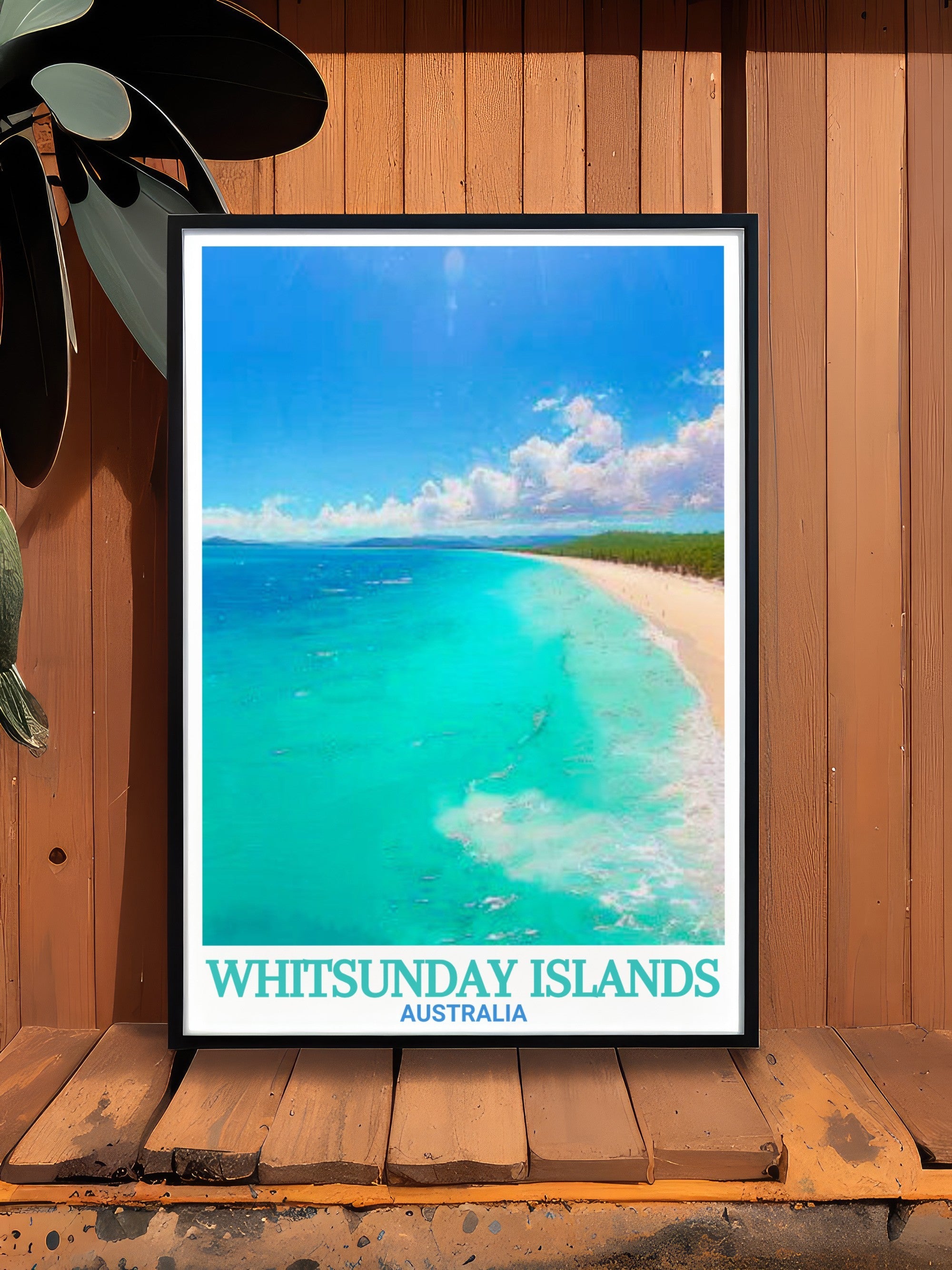 Whitsunday Islands Posters - Whitehaven Beach Ideal Home Decor - Australia  Decor-3