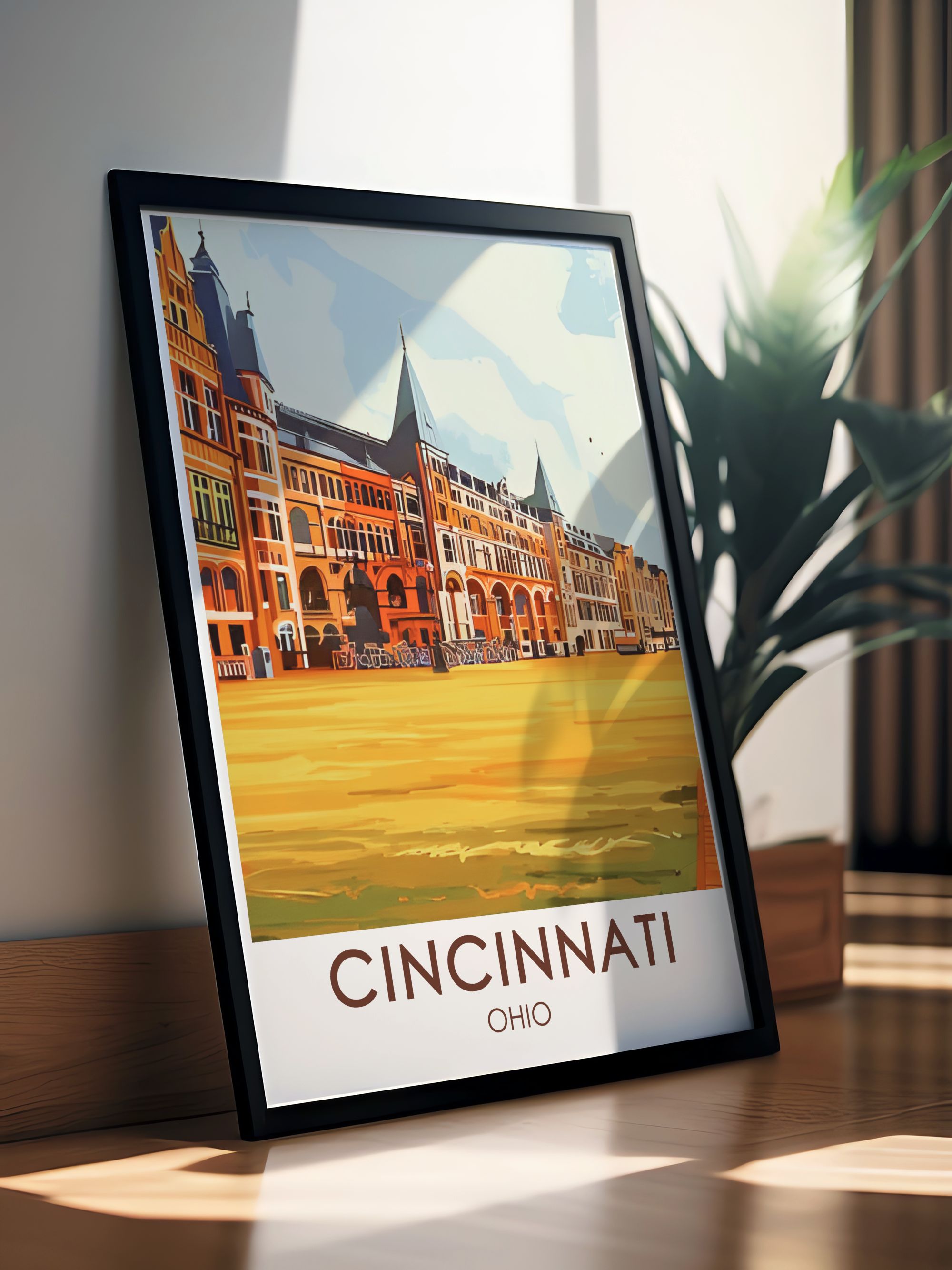 Cincinnati  Art Prints - Music Hall Home Decor - Ohio Wall Decor-3