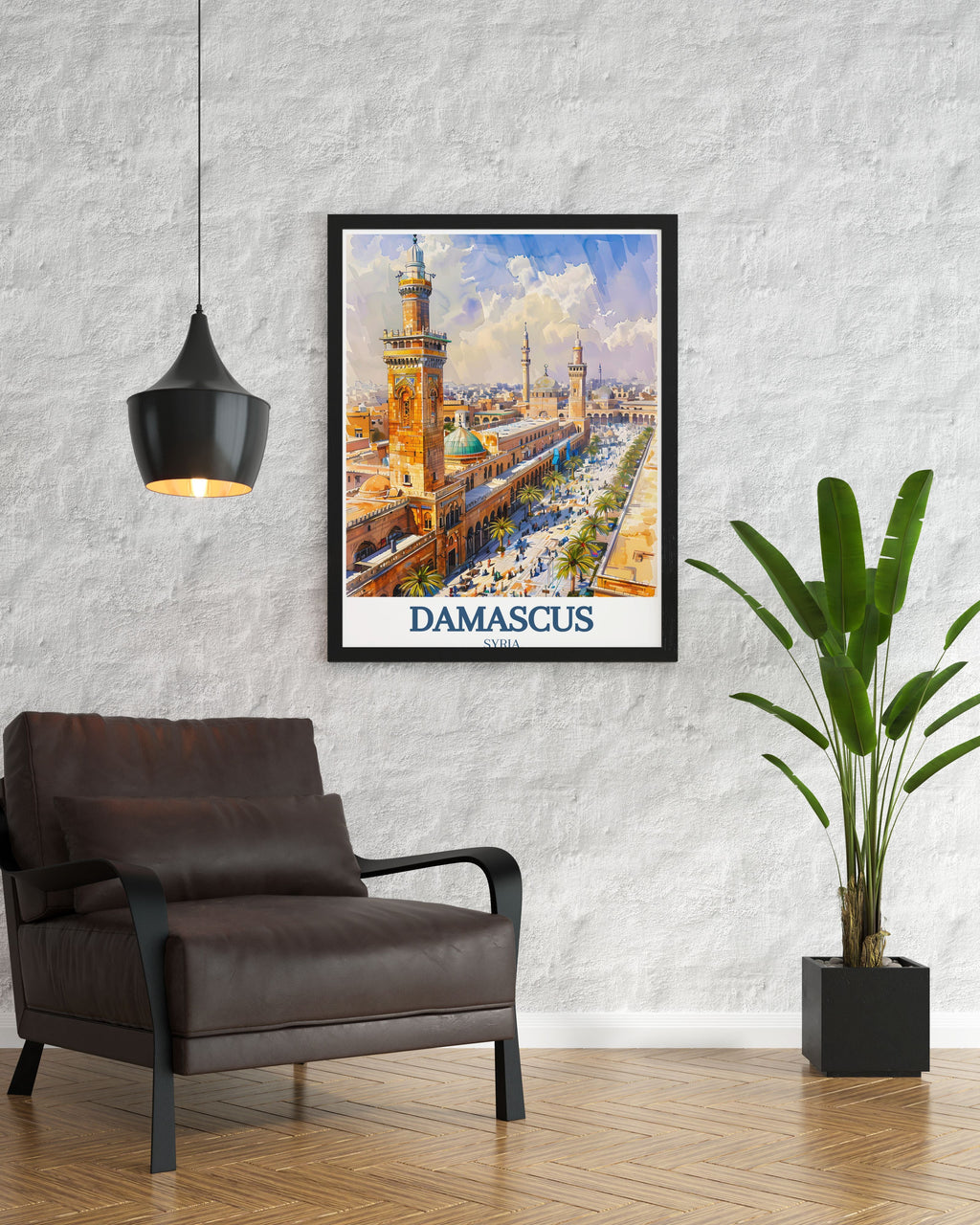 Damascus Home Decor - Umayyad Mosque Wall Decor - Straight Street Travel Posters-3