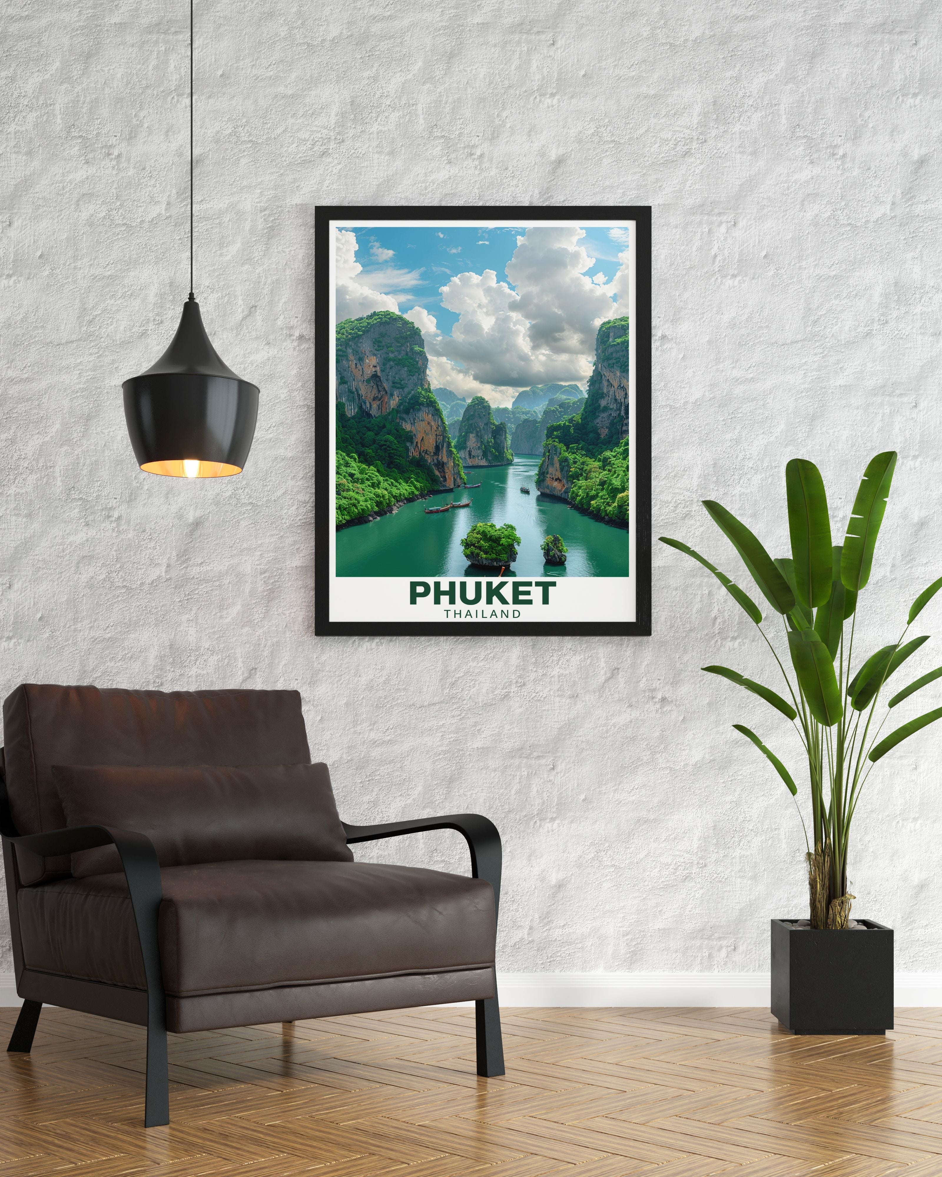 Phuket Art - Phang Nga Bay  Home Decor - Thailand Perfect Wall Decor-3