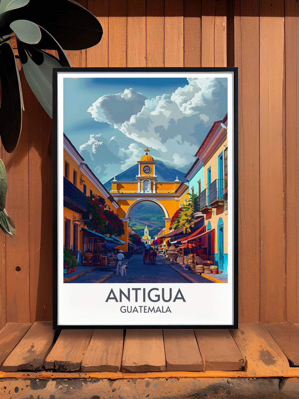 Antigua Guatemala  Art - Santa Catalina Arch Ideal Home Decor - Guatemala  Wall Decor-2