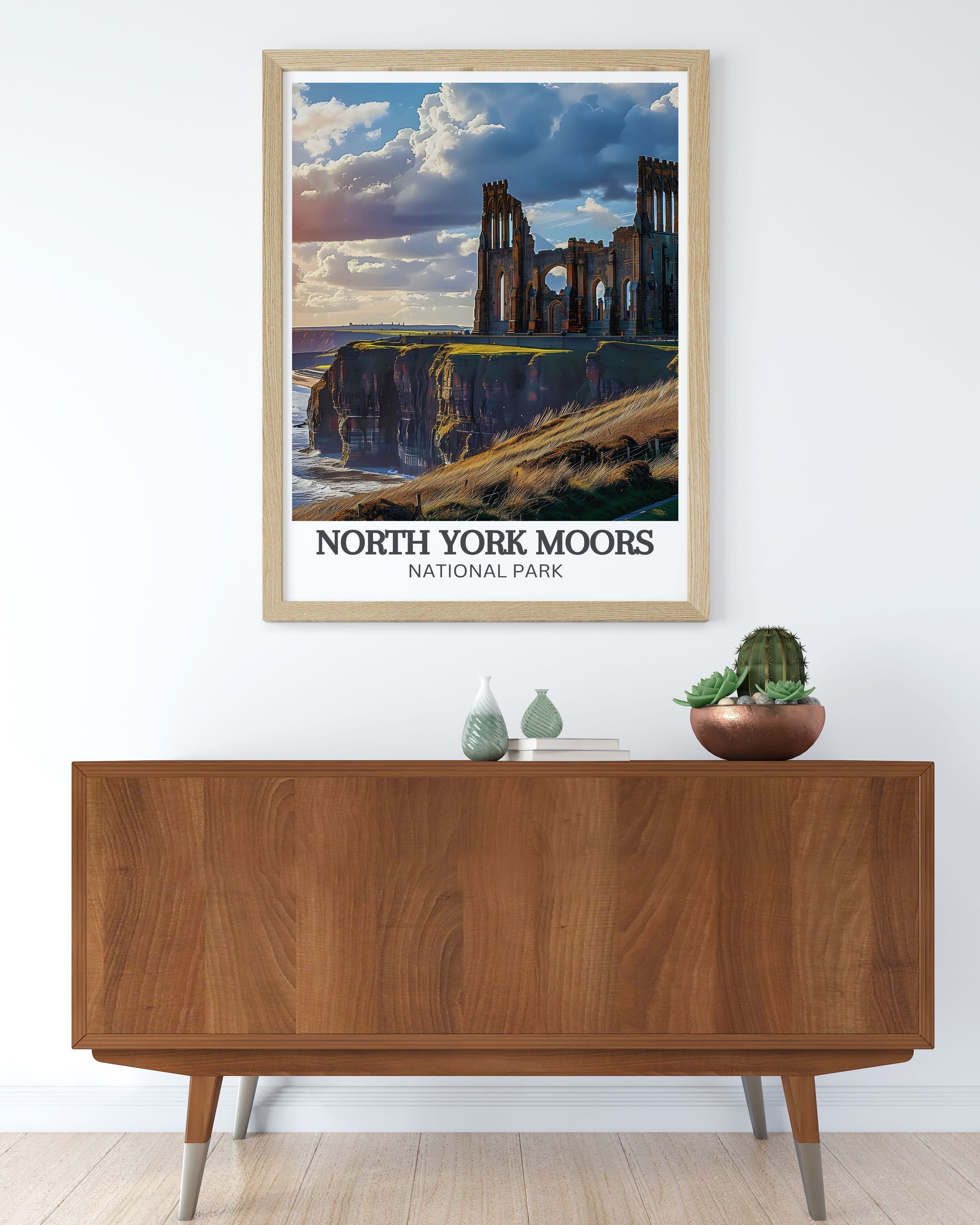 North York Moors Home Decor - Whitby Abbey  Art Prints - Yorkshire Wall Decor-4