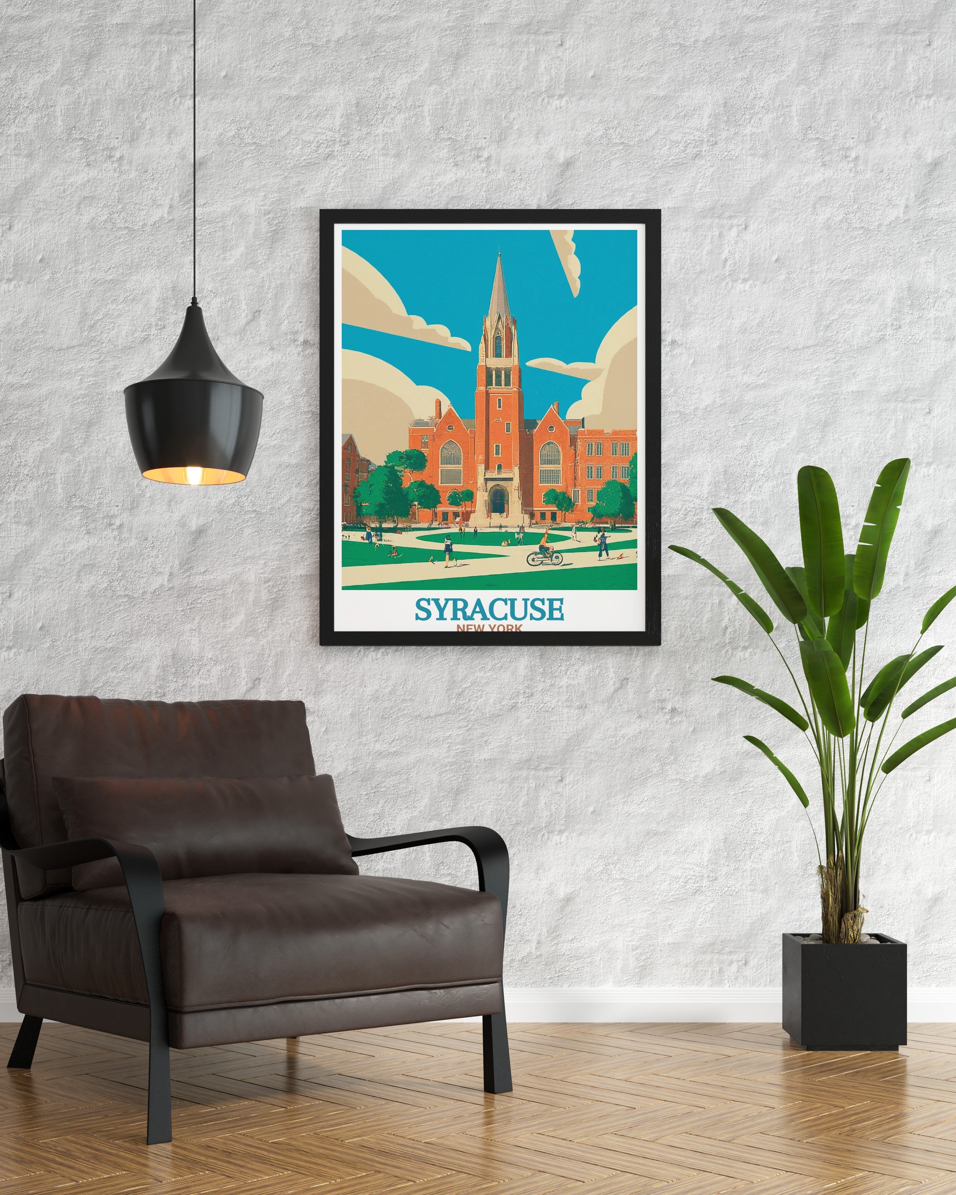 Syracuse Art - Syracuse University  Home Decor - New York  Living Room Decor-1