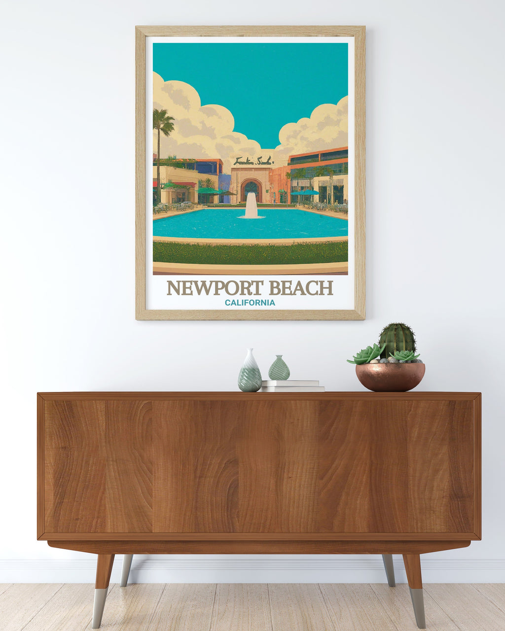 Newport Beach  Art - Fashion Island  Home Decor - California Perfect Wall Decor-2