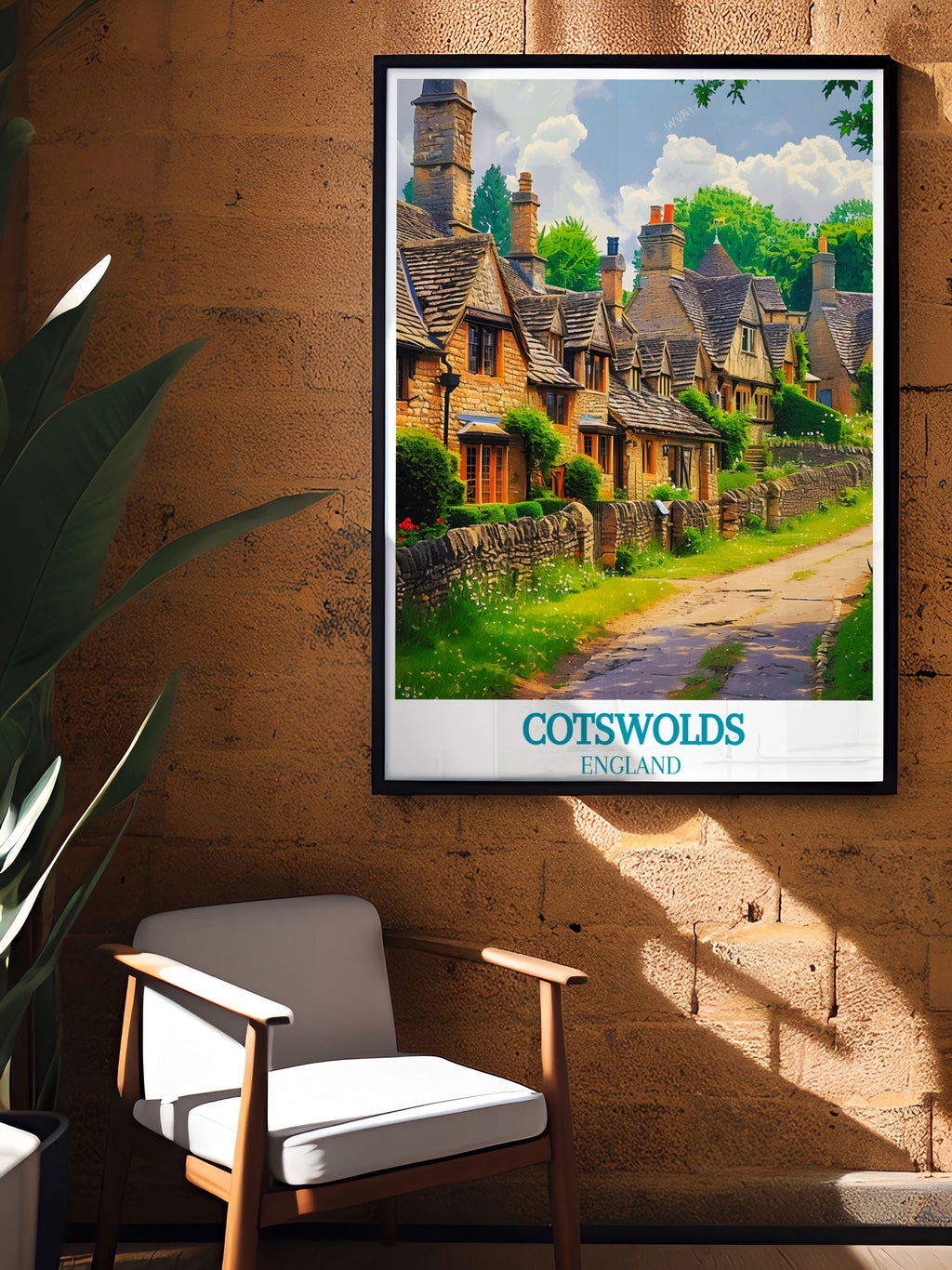 Cotswolds  Art Prints - Bibury Home Decor - English Village Wall Decor-4