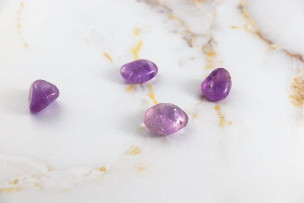 Amethyst rolled stone-1