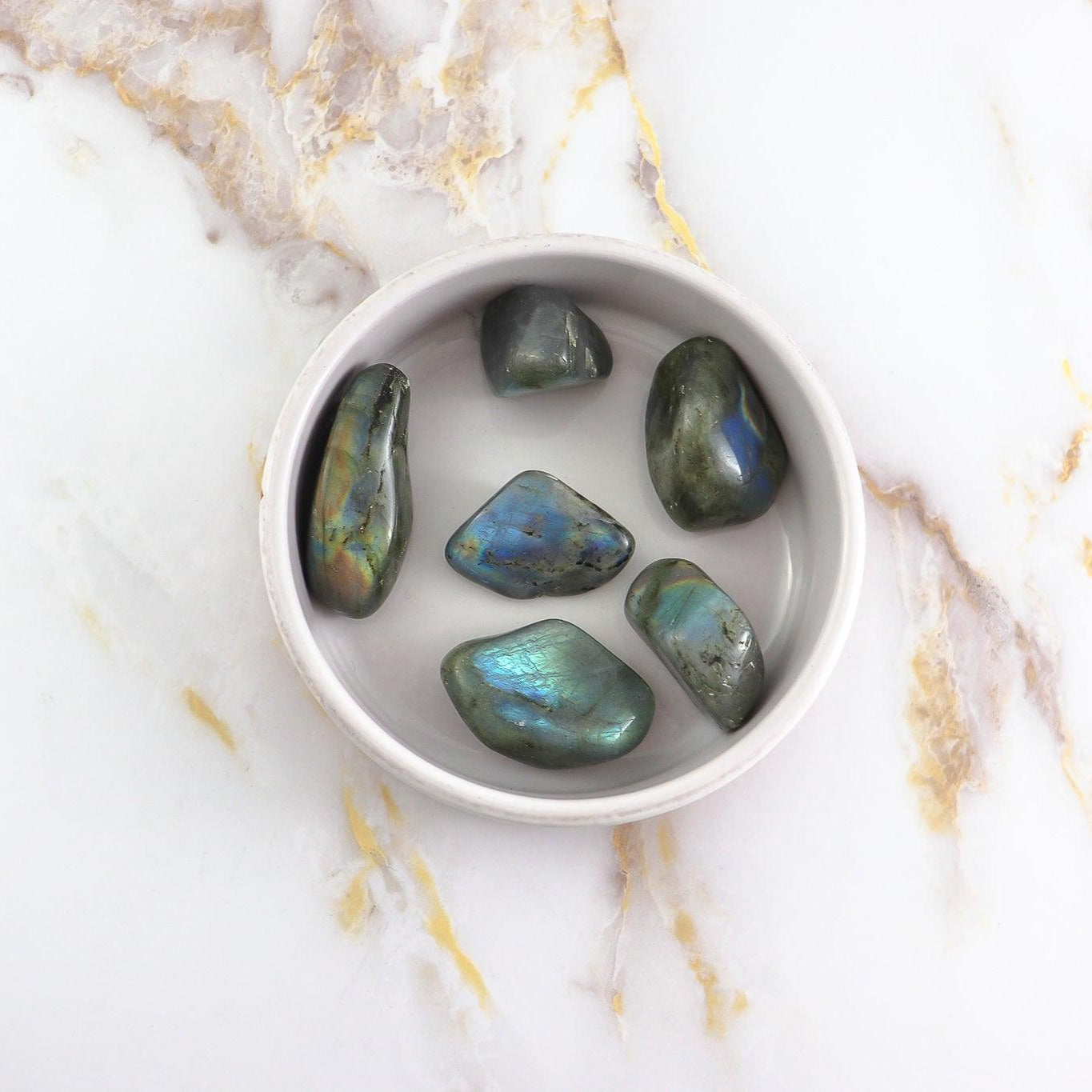 Pierre roulée en Labradorite