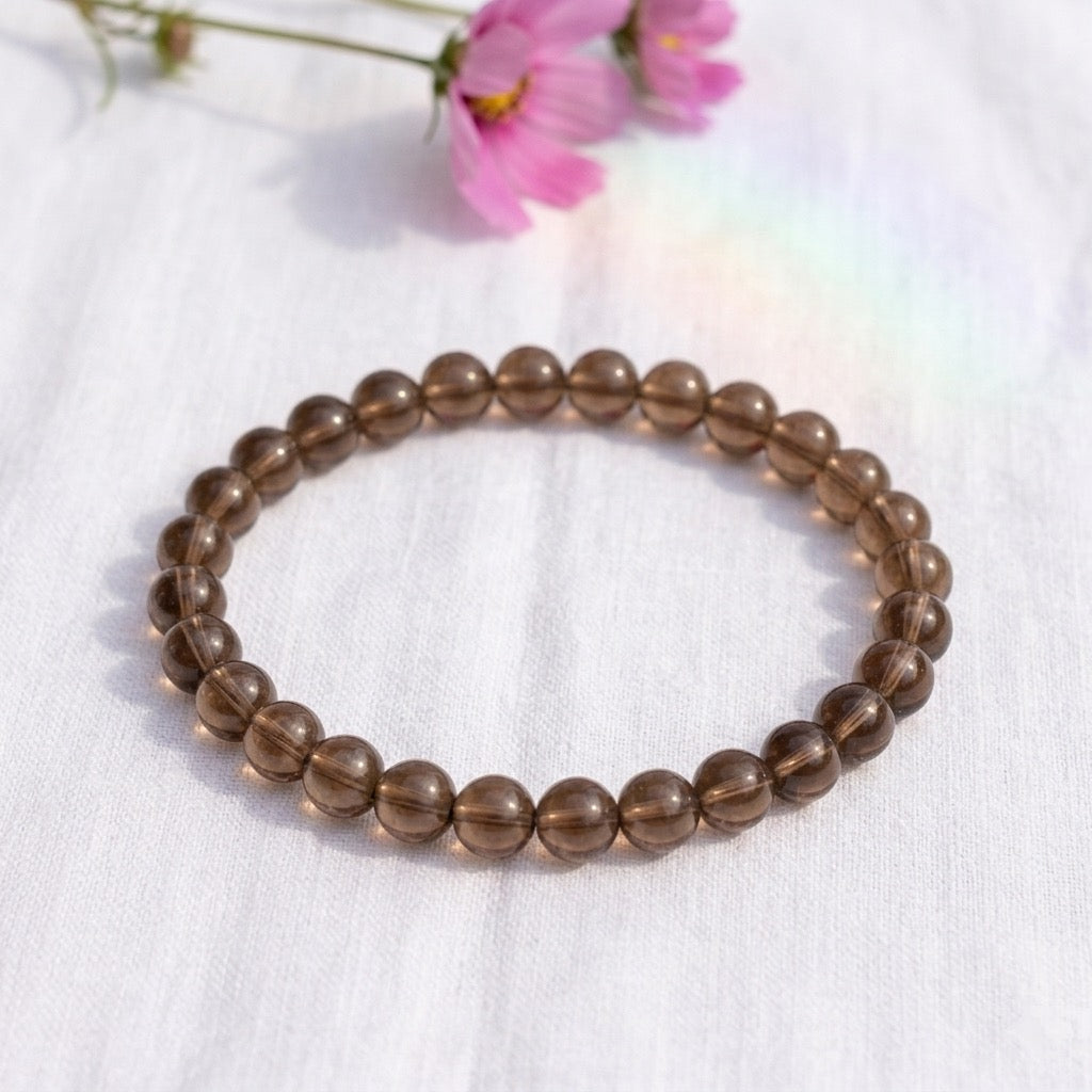 Bracelet en Quartz fumé