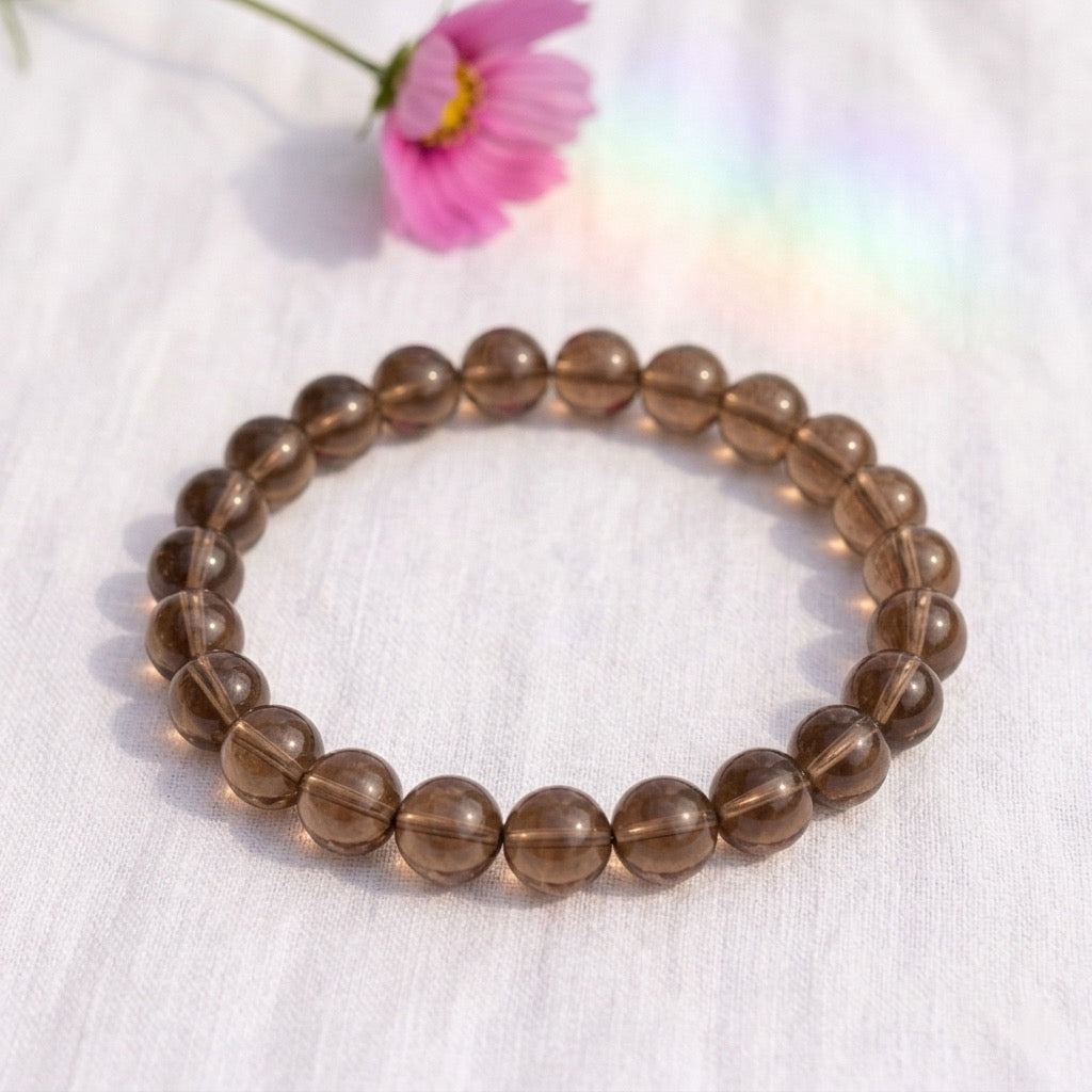 Bracelet en Quartz fumé
