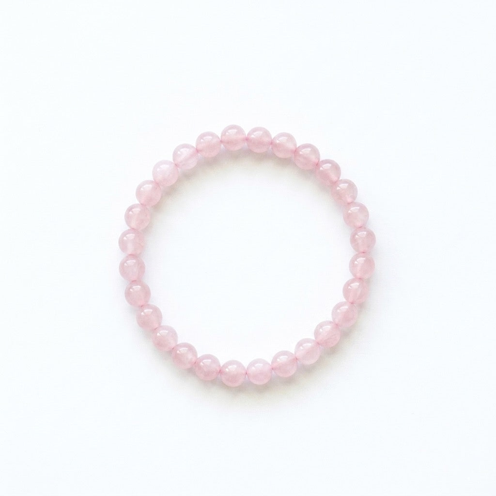 Bracelet en Quartz Rose