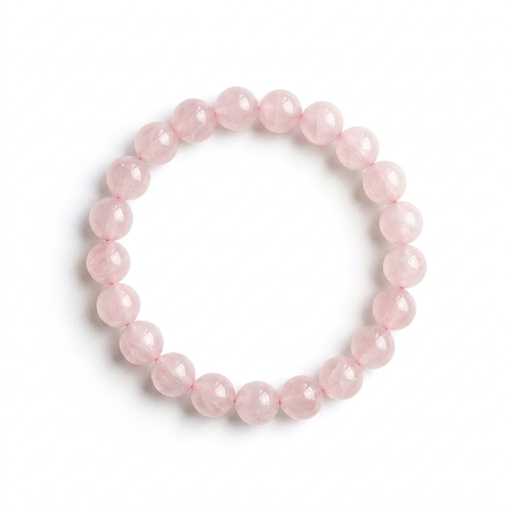 Bracelet en Quartz Rose