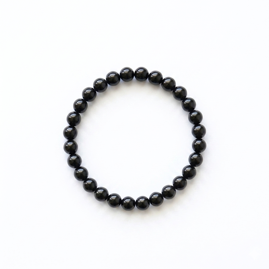 Bracelet en Tourmaline noire